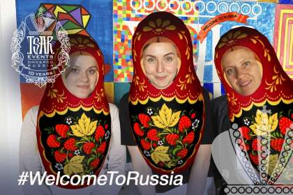Tsar Events Russia DMC & PCO Team has created Instagram Mask “Welcome to Russia” to raise awareness about Russia Travel Potential
